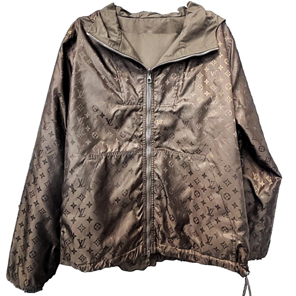 Louis Vuitton Monogram Reversible Zipped Windbreaker
